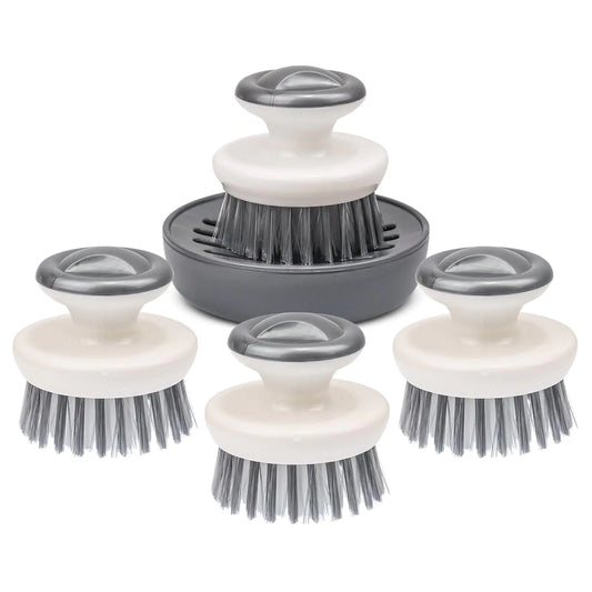 Dish Brush with Handle Dishwashing Dish Scrubbers