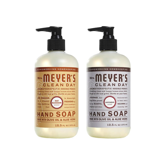 MRS. MEYERS CLEAN DAY Hand Soap Variety (Lavender + Oat Blossom)