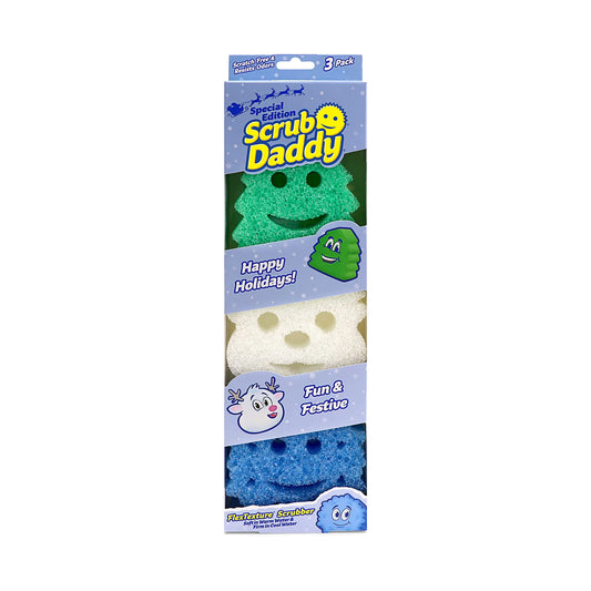 Scrub Daddy Sponge Set - Winter Shapes (Pack of 3)