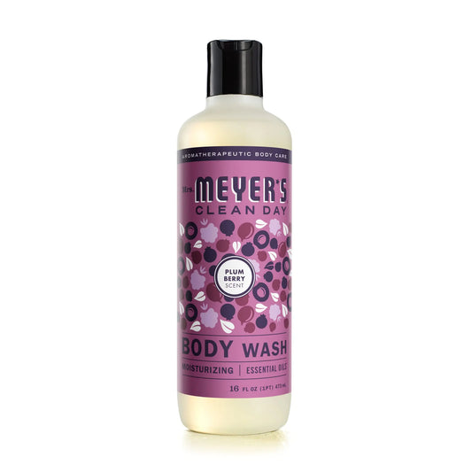 MRS. MEYERS CLEAN DAY Body Wash Plumberry 16 Fl Oz (Pack of 1)